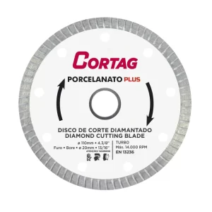 Disco Diamantado Porcelanato Plus Cortag