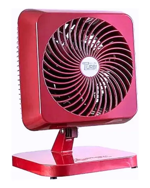 Ventilador De Mesa E Parede 40cm Turbi Max 3 Pás 127v Moderno Vermelho DELTA