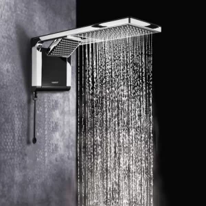Chuveiro Acqua Duo Preto/Cromado 127V 7800W Lorenzetti
